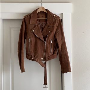 Blank NYC Suede Moro Jacket